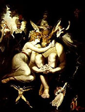 Titania, Bottom and the Fairies by Henry Fuseli